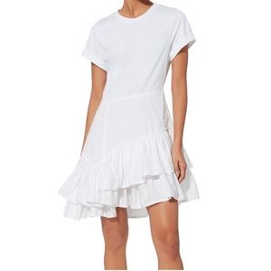 White Ruffle T-shirt 3.1 Philip Lim dress size M